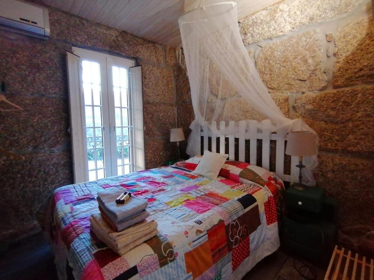 "Bouca Drigues" Casa Antiga De Pedra Com Piscina E Vista Rio Villa อามารังติ ภายนอก รูปภาพ