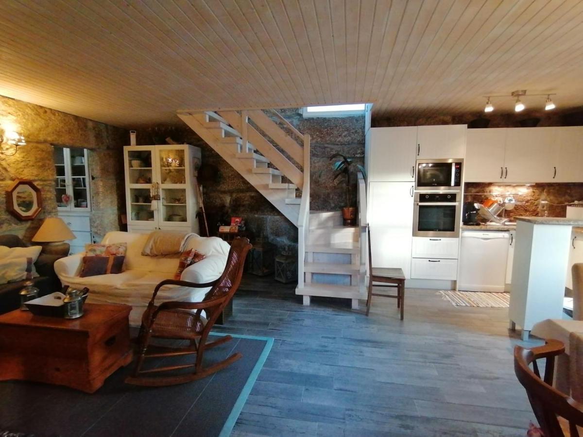 "Bouca Drigues" Casa Antiga De Pedra Com Piscina E Vista Rio Villa อามารังติ ภายนอก รูปภาพ