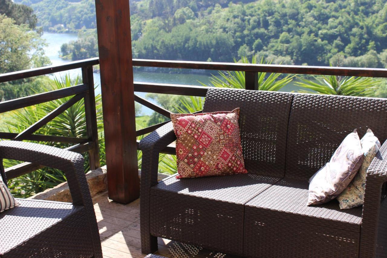 "Bouca Drigues" Casa Antiga De Pedra Com Piscina E Vista Rio Villa อามารังติ ภายนอก รูปภาพ