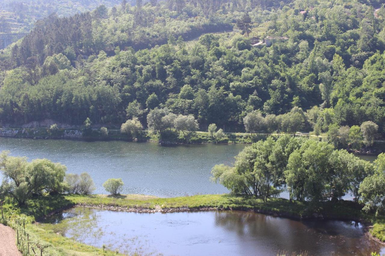 "Bouca Drigues" Casa Antiga De Pedra Com Piscina E Vista Rio Villa อามารังติ ภายนอก รูปภาพ